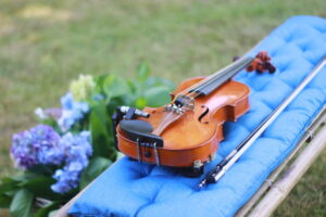 Violín electroacústico de Josué Rugama M.