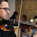 violinista en evento