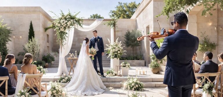 violinista boda Josué Rugama España País Vasco Navarra