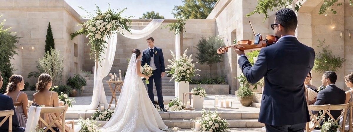 violinista boda Josué Rugama España País Vasco Navarra